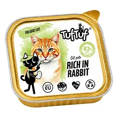 TufTuf drėgnas maistas katėms – paštetas, indelis 100 g — 2 nuotrauka
