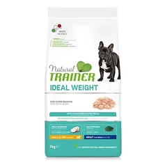 Natural Trainer Dog Adult Weight Care Small&Toy Turkey visavertis sausas maistas svorio kontrolei suaugusiems mažų ir labai mažų veislių šunims, 2 kg