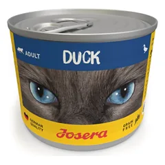 JOSERA Cat Ančių drėgno ėdalo katėms skardinė 6 x 200 g