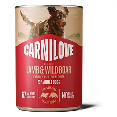 Carnilove Adult Lamb & Wild Boar paštetas šunims