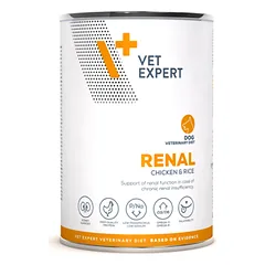VETEXPERT Veterinary Diet Renal Chicken & Rice dietinis pašaras šunims, 400g