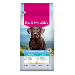 EUKANUBA Special Care Weight Control suaugusiems didelių veislių šunims, kuriems reikia kontroliuoti svorį, 15 kg