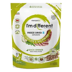 Diff Duck Dinner Liofilizuotas maistas šunims su antimi 156 g