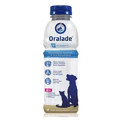 Livisto ORALADE GI SUPPORT 6 x 500 ML elektrolitai su prebiotiku šunims ir katėms