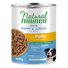 Natural Trainer Pate Medium & Maxi Puppy & Junior
