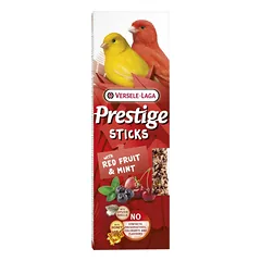 VERSELE-LAGA Prestige Sticks skanėstas kanarėlėms su raudonaisiais vaisiais ir mėta, 60 g (2 vnt.)