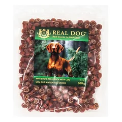 Real Dog SNACKS Mini suši antiena su menke