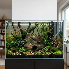 Akvariumo dekoracija Relaxdays 10052450.0, 20 × 17 × 10 cm — 3 nuotrauka