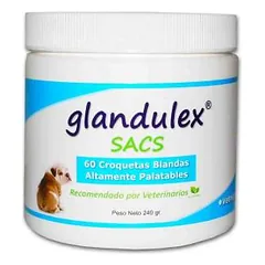 JT Pharma Glandulex Sacs papildai šunims analinių liaukų sveikatai palaikyti, 60 tablečių