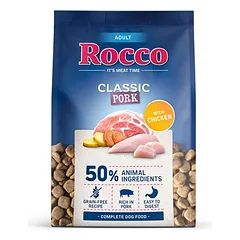 Rocco Adult Classic su kiauliena ir vištiena, sausas maistas šunims