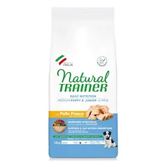 Natural Trainer Puppy & Junior Medium su vištiena, sausas maistas šunims, > 10 kg — 2 nuotrauka