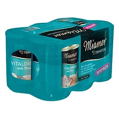 Miamor Trinkfein Vitaldrink geriamieji konservai SU TUNU katėms 135 ml, 1 vnt. — 2 nuotrauka