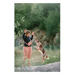 Woolly Wolf Alpha 360 Hip Pack Salmon Pink Mix juosmens rankinė iš perdibto plastiko, rausva — 5 nuotrauka