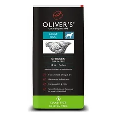 Oliver's Chicken Grain Free Small sausas maistas su vištiena šunims - Pet24 photo