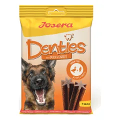 Josera Denties Duck & Carrot skanėstai šunims su vištiena ir morkomis, 180 g
