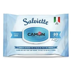 Camon Ocean Scent drėgnos servetėlės šunims ir katėms, 30×20 cm, 40 vnt.