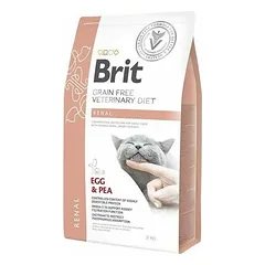 Brit GF Veterinary Diets Cat Renal sausas pašaras katėms 2 kg