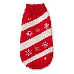 Wolters Strickpullover Frosty rot/weiß
