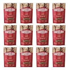 CARNILOVE Crunchy Snack Cat Lamb 12x50 g su aviena ir gervuogėmis, traškus skanėstas katėms