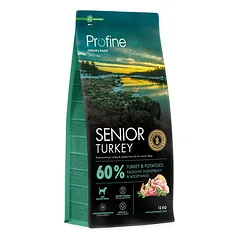 Profine Senior Turkey sausas maistas vyresnio amžiaus šunims 12 kg