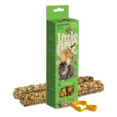 Little One lazdelės su pievų žolėmis skanėstai jūrų kiaulytėms, 2x55 g