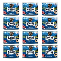 HAPPY DOG Sensible Pure Germany Wołowina 12x200 g karma mokra dla psów