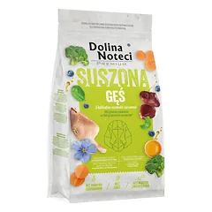 DOLINA NOTECI Premium Žąsis džiovinta maistas šunims 9 kg