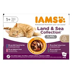 IAMS Advanced Nutrition Adult Land & Sea Mix, drėgnas maistas katėms — 4 nuotrauka
