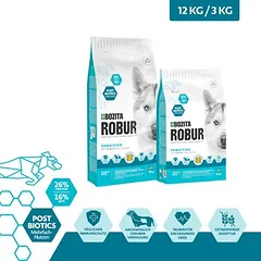 Bozita Robur Sensitive begrūdis su šiaurės elniu, sausas maistas šunims, > 10 kg — 4 nuotrauka