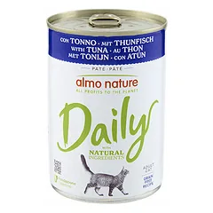 Almo Nature Daily Cat su tunu, drėgnas maistas katėms 400 g — 2 nuotrauka
