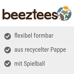 beeztees draskymo žaislas katėms Siep, Ø 38 x H 10 cm — 4 nuotrauka