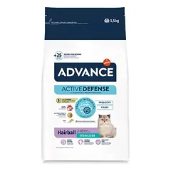 Advance Sterilized Hairball sausas maistas katėms, 3 - 4,9 kg — 2 nuotrauka