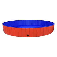 Prolenta Premium sulankstomas baseinas šunims Saran, 200 x 30 cm, mėlyna, PVC — 4 nuotrauka
