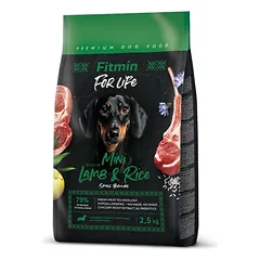 Fitmin for Life Adult Small Breed Lamb Rice sausas maistas šunims