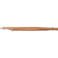 Trixie Rustic ilginamasis pavadėlis iš riebalinės odos Heartbeat, ruda, M–L, 2,00 m/20 mm — 3 nuotrauka