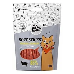 Mr.Bandit Dog Soft Sticks ėrienos lazdelės 80 g