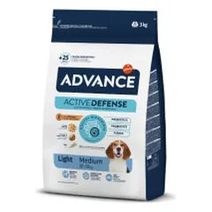 Advance Light Medium sausas pašaras vidutinių veislių šunims