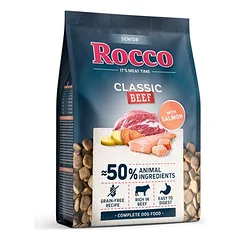 Rocco Senior Classic su jautiena ir lašiša, sausas maistas šunims, > 10 kg — 5 nuotrauka