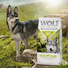 Wolf of Wilderness "Soft - Green Fields" su ėriena – begrūdis sausas maistas šunims, > 10 kg — 5 nuotrauka