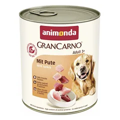 ANIMONDA GranCarno Adult Dog, skonis: jautiena + kalakutiena, 800 g
