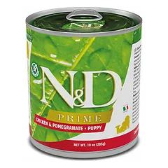 Farmina N&D Dog Prime Puppy su vištiena ir granatais, drėgnas maistas šunims 285 g — 2 nuotrauka