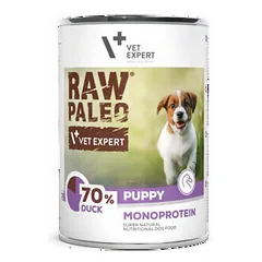 VetExpert Raw Paleo Puppy su antiena, drėgnas maistas šuniukams 400 g — 3 nuotrauka