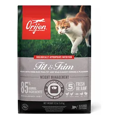 Orijen Fit & Trim, sausas maistas katėms 1,8 kg parduotuvėje 1petshop.lt