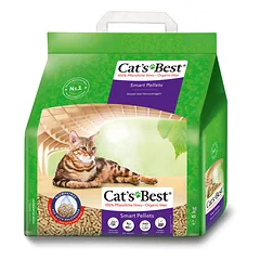 Cat's Best Smart Pellets kraikas katėms, medžio drožlių, 10l, 5kg