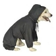 WATERPROOF OVERALL WITH HOOD CM 7 red — 2 nuotrauka