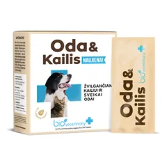 BioVeterinary Oda & Kailis maisto papildas augintiniams, N28