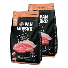 PAN MIĘSKO Veršiena su kalakutiena XS 2x9 kg