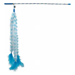 Magic Cat žaislas katėms su plunksnomis, 36cm+45cm, 1 vnt. — 4 nuotrauka