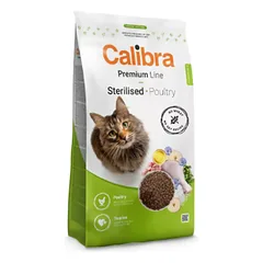 CALIBRA Cat Premium sausas maistas sterilizuotoms katėms su paukštiena 2 kg