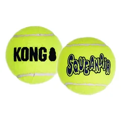 KONG Air Squeaker Tennis Ball didelis teniso kamuoliukas šunims su cypiančiu garsu, 1 vnt.
